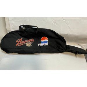 Portland Beavers baseball equipment bag backpack shoes bats sports Pepsi